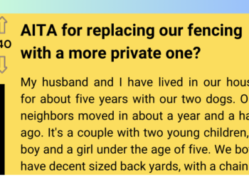 Couple Installs Privacy Fence to Shield Their Large Dogs from Neighbor’s Taunting Children